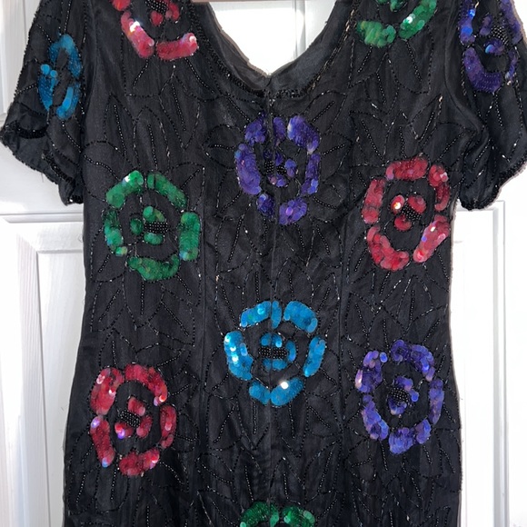 Vintage Beaded Dress - Picture 5 of 9